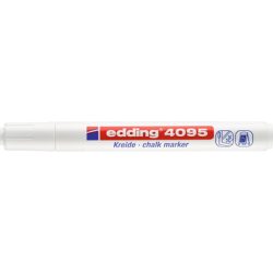 edding, Edding Kreidemarker 4-4095049 Weiß 2 mm, 3 mm 1 St./Pack.