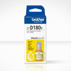 Brother B180 Druckerpatronen yellow - Brother BTD180Y für z.B. Brother DCPT 580 DW, Brother DCPT 580, Brother DCPT 583 DW, Brother DCPT 780 DW