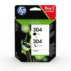 Hp, HP Combopack 304 (Bk Y M C) Tintenpatrone