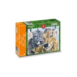 Carta.Media Puzzle Ku(h)scheln 2000 Teile