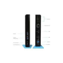 USB 3.0/USB-C Dual HDMI Docking Station, Dockingstation