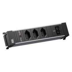 Bachmann Einbausteckerleiste POWER FRAME M 3xT13 1xUSB C/C 45W 0.2m