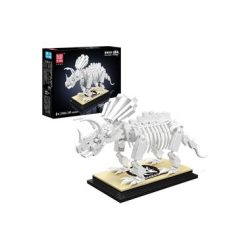Mould King Triceratops Fossil Dinosaurier-Fossil Skelett-Modell