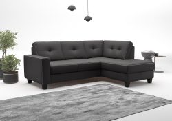 PLACES OF STYLE Ecksofa »Varese« wahlweise mit Bettfunktion und Bettkasten