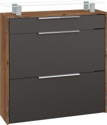 borchardt Möbel Schuhschrank »Oliva«, Breite 89 cm, hängend, mit 2 Doppeltrommel und 1 Schubkasten