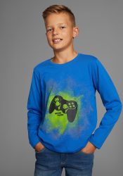 KIDSWORLD Langarmshirt »GAMER«, cooler Print für Jungen