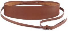 LASCANA Taillengürtel, aus weichem Leder zum Binden