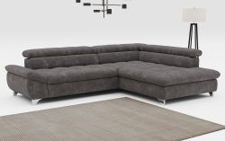 COTTA Ecksofa »Gemini L-Form«, mit Kopfteilverstellung, wahlweise mit Bettfunktion