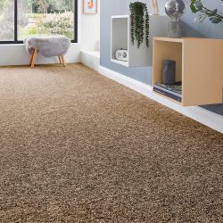 Andiamo Teppichboden »Feinschlinge Matz«, rechteckig, meliert, Breite 400 cm oder 500 cm, strapazierfähig & pflegeleicht