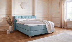 Guido Maria Kretschmer Home&Living Boxspringbett »Harmones«, in 3 Breiten, 3 Matratzenarten, Härtegrad auch im Mix mit je 1 Matratze in H2 und H3, incl. Topper