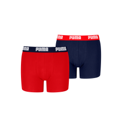 PUMA Boxer »PUMA BOYS EVERYDAY BASIC BOXERS 2P« 2er Pack, Komfortabler Logobund, ohne Eingriff