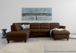 sit&more Wohnlandschaft »Mellum«, inklusive Federkern, wahlweise mit Bettfunktion, Stauraum und Armteilfunktion