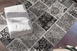 calo-deluxe Teppich »Ruzica-404«, rechteckig, 6 mm Höhe, Flachgewebe, Vintage Design, Wohnzimmer