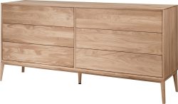 Home affaire Sideboard »Koda«, 6 Schubladen mit push to open funktion