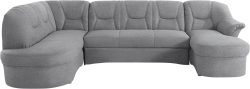 DOMO collection Wohnlandschaft »Sarafina«, wahlweise mit Bettfunktion, optional mit Federkern