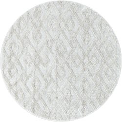 Ayyildiz Teppiche Teppich »PISA 4708«, rund, 20 mm Höhe