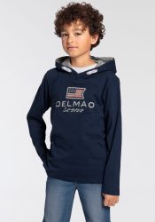 DELMAO Kapuzenshirt »für Jungen«, mit gefütterter Kapuze