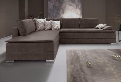 INOSIGN Ecksofa, mit Bettfunktion 180 cm, Dauerschlaffunktion