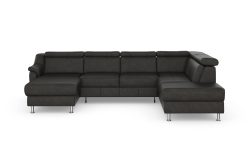 sit&more Wohnlandschaft »Freetown«, inklusive Kopfteilverstellung und komfortablem Federkern, wahlweise mit Bettfunktion und Stauraum