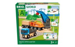 World Starterset Güterzug mit Kran A, Bahn