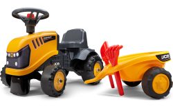 Falk Rutscherauto »Rutschfahrzeug JCB Rutscher + Anh. S«