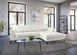 sit&more Ecksofa »Bendigo V«, inklusive Sitztiefenverstellung, Bodenfreiheit 15 cm, wahlweise in 2 unterschiedlichen Fussfarben