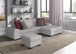 sit&more Ecksofa, wahlweise mit Bettfunktion, Bettkasten und Kopfteilverstellung, auch erhältlich in dem besonders leicht mit Wasser zu reinigendem 