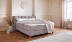 Guido Maria Kretschmer Home&Living Boxspringbett »Harmones«, in 3 Breiten, 3 Matratzenarten, Härtegrad auch im Mix mit je 1 Matratze in H2 und H3, incl. Topper