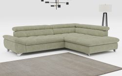 COTTA Ecksofa »Gemini L-Form«, mit Kopfteilverstellung, wahlweise mit Bettfunktion