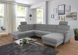 Home affaire Wohnlandschaft »Palmera«, Federkern, wahlweise mit Bettfunktion und mit/ohne Stauraum