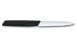 Victorinox Schweiz, Victorinox Swiss Modern Gemüsemesser - Schwarz - 10 cm - Schweiz