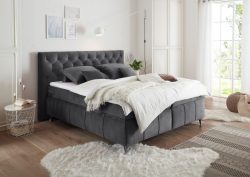 ED EXCITING DESIGN Boxspringbett »Pembroke«, inkl. Topper