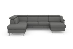sit&more Wohnlandschaft »Freetown«, inklusive Kopfteilverstellung und komfortablem Federkern, wahlweise mit Bettfunktion und Stauraum
