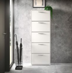 HBZ Schuhkommode »Sam Schuhkipper, Schuhschrank BxHxT 59x169x17 cm«, (1 St.), mit 5 Klappen
