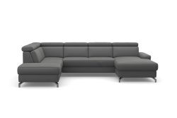 sit&more Wohnlandschaft, inklusive Kopfteilverstellung, wahlweise mit Bettfunktion und Bettkasten