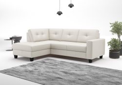PLACES OF STYLE Ecksofa »Varese« wahlweise mit Bettfunktion und Bettkasten