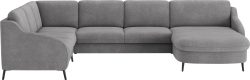 sit&more Wohnlandschaft »Soul U-Form«, wahlweise mit Bettfunktion und Bettkasten oder Schubkasten