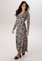 Aniston SELECTED Jerseykleid mit seitlichen Zierring in der Taille - NEUE KOLLEKTION