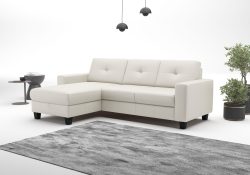 PLACES OF STYLE Ecksofa »Varese« wahlweise mit Bettfunktion und Bettkasten