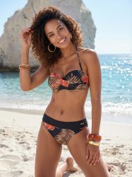 LASCANA Bügel-Bandeau-Bikini, mit abnehmbare Träger