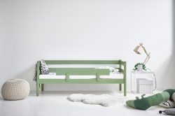 Hoppekids Einzelbett »ECO Comfort«, (Set), mit Rollrost in 8 Farben, wahlweise mit Matratze und Absturzsicherung