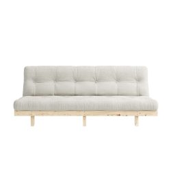 Karup Design Schlafsofa »Lean 200 Schlafsofa, Gästebett, Sofa mit Futonmatratze«, (2 St.), Inkl. Futonmatratze, Liegefläche 130x200 cm, FSC® zertifizierte Kiefer