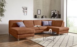 sit&more Wohnlandschaft »Clio V«, wahlweise mit Bettfunktion und Bettkasten, inklusive Federkern