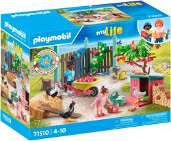 71510 City Life Kleine Hühnerfarm im Tiny Haus Garten, Konstruktionsspielzeug