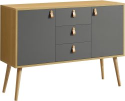 Leonique Sideboard »Avril« Korpus aus Melamin & MDF, ABS-Kunststoff Kanten, Soft-Close-Funktion