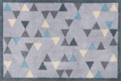 wash+dry by Kleen-Tex Teppich »Triangles«, rechteckig, 9 mm Höhe