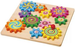 Viga® Holzspielzeug Lernspielzeug »Zahnrad-Spielzeug«
