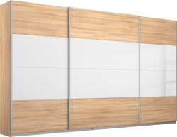 rauch Schwebetürenschrank »Quadra«, mit Glaselementen