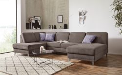 sit&more Wohnlandschaft »Clio V«, wahlweise mit Bettfunktion und Bettkasten, inklusive Federkern