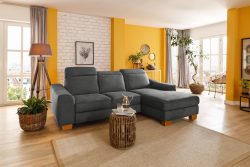 Home affaire Ecksofa »Dundee«, wahlweise mit Kopfteilverstellung und zusätzlich mit Bettfunktion und Bettkasten